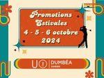 PROMOTIONS ESTIVALES 2024 - GARDEN GOLF DE DUMBEA